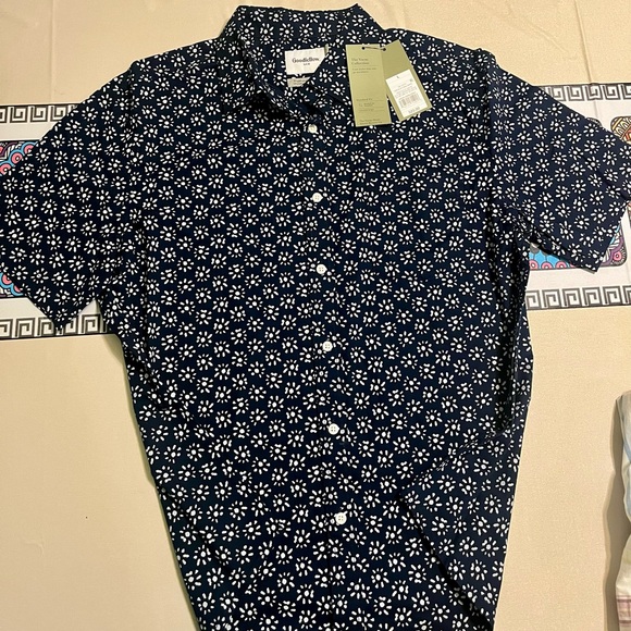 Goodfellow & Co Other - Goodfellow & Co Dark Blue Floral Men's Shirt
